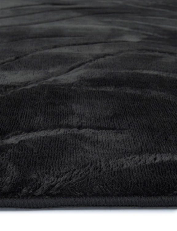 e-floor Dywan Glamour 160x220cm Fala Czarny