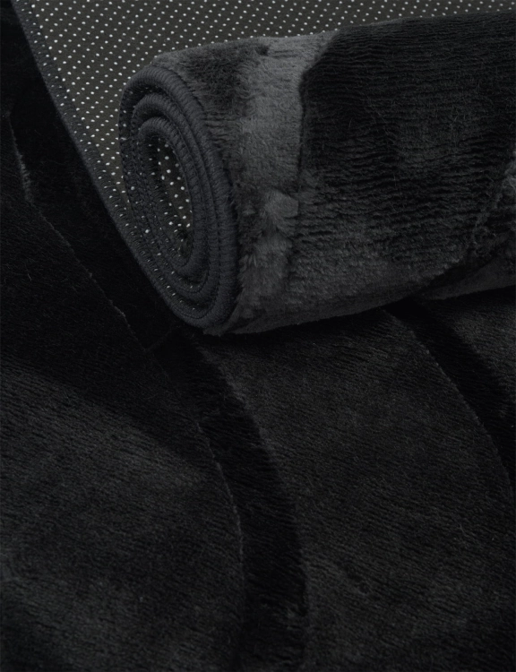 e-floor Dywan Glamour 160x220cm Fala Czarny