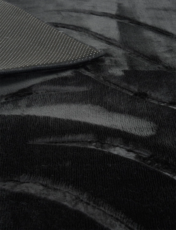 e-floor Dywan Glamour 160x220cm Fala Czarny