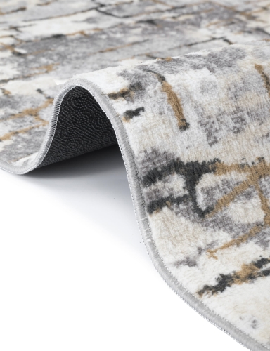 Efloor Dywan Nowoczesny Etna 80x150cm Przecierka Szary