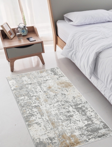 e-floor Dywan Nowoczesny Wenecja 67x120cm Przecierka Szary