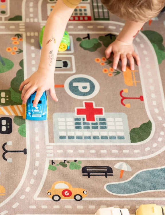 efloor Zestaw Autek do dywanu uliczki 2szt.