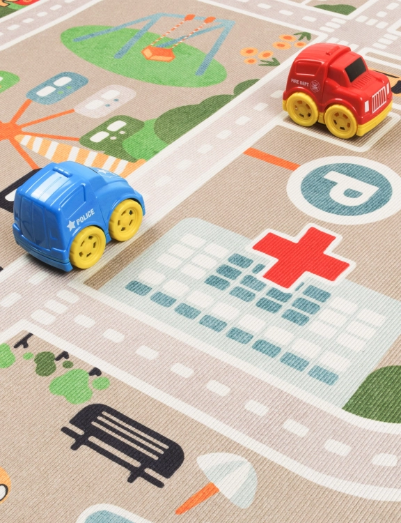 efloor Zestaw Autek do dywanu uliczki 2szt.