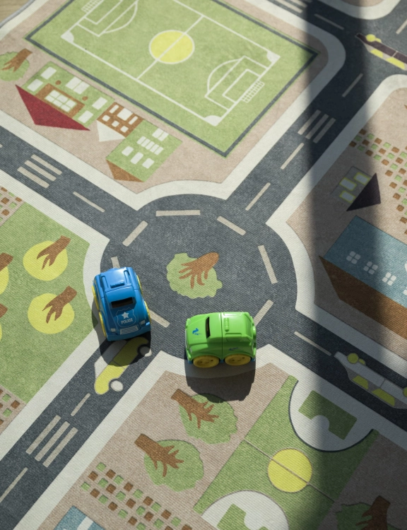 efloor Zestaw Autek do dywanu uliczki 2szt.