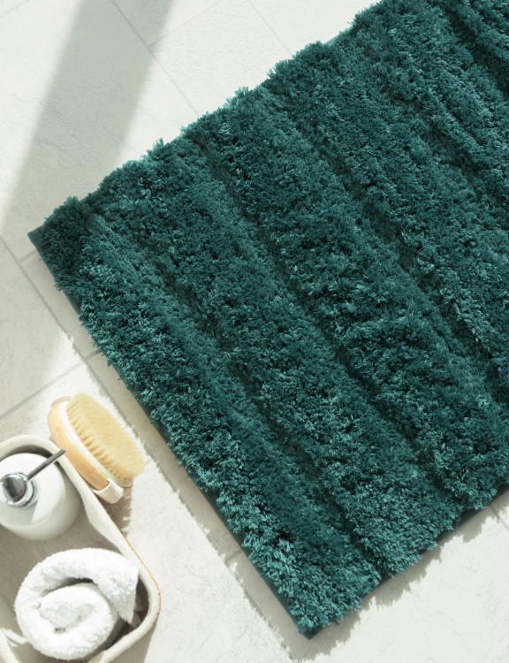 efloor Komplet Dywaników Łazienkowych Henry Zestaw 2 szt Zielony