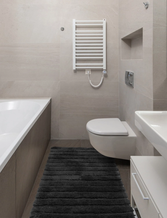 efloor Komplet Dywanów Henry Zestaw 2 szt 80x150cm Czarny