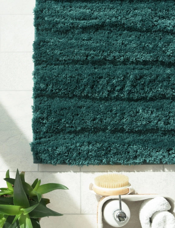 efloor Komplet Dywaników Łazienkowych Henry Zestaw 2 szt 60x110cm Zielony