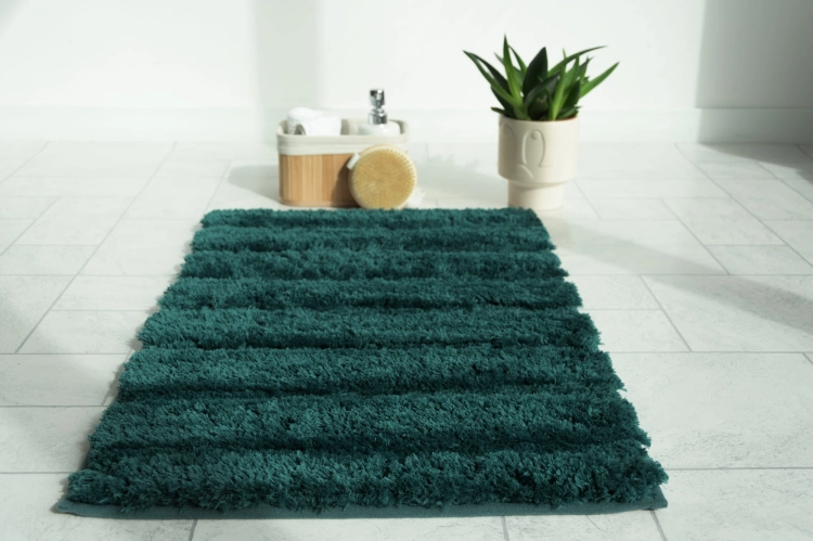 efloor Komplet Dywaników Łazienkowych Henry Zestaw 2 szt 50x80cm Zielony