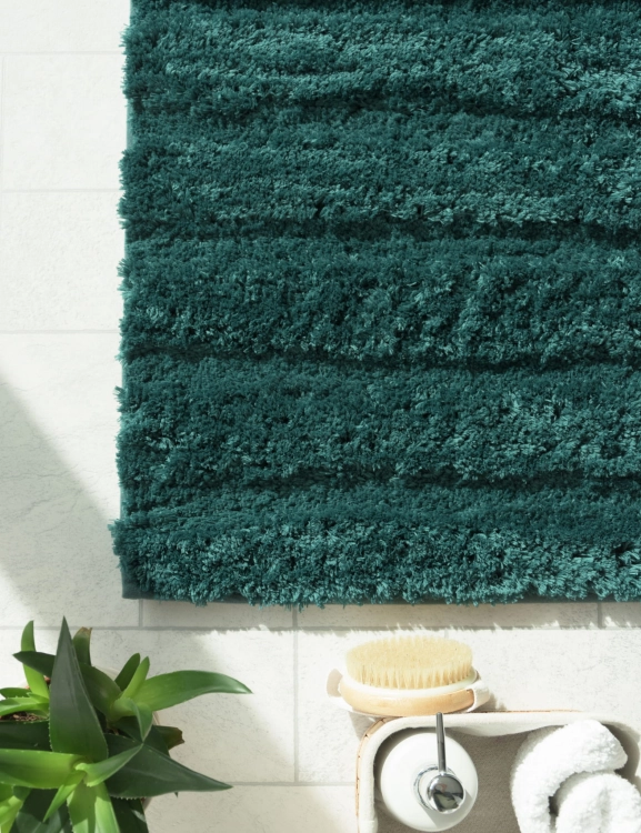 efloor Komplet Dywaników Łazienkowych Henry Zestaw 2 szt 50x80cm Zielony