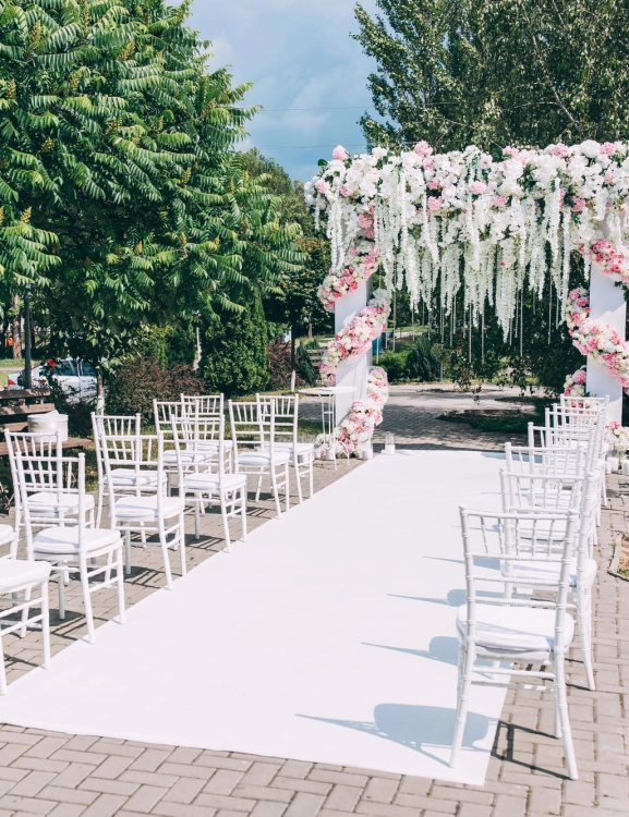 efloor Wykładzina Targowa Eventowa 2m Rib 110 Biały