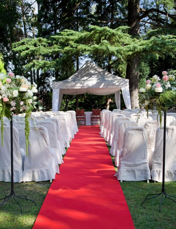 Efloor Wykładzina Targowa Eventowa 2m Rib 713 Czerwony