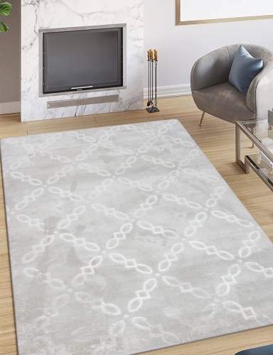 e-floor Dywan Glamour 160x220cm Geometryczny Szary
