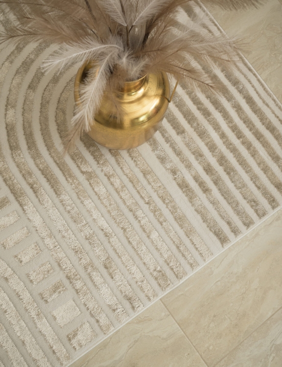 e-floor Dywan Nowoczesny Wenecja 120x170cm Abstrakcja Kremowy