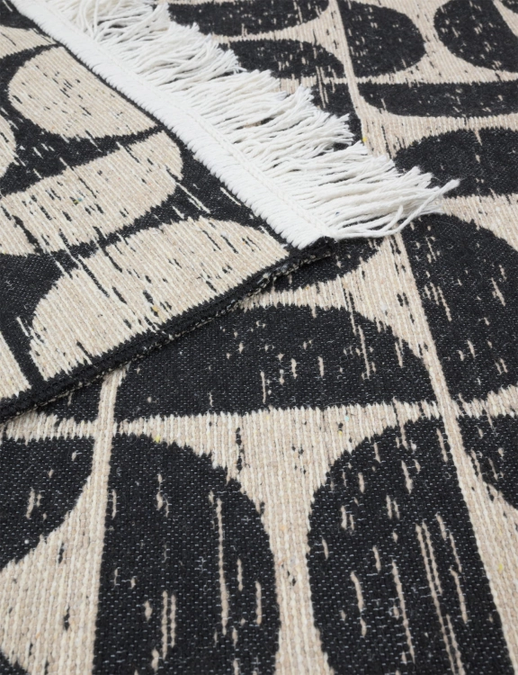 Efloor Dywan Kilim Modern 50x80cm Pure Czarny