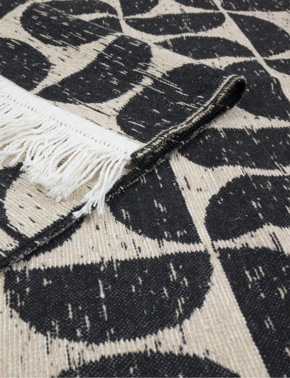 Efloor Dywan Kilim Modern 60x120cm Pure Czarny