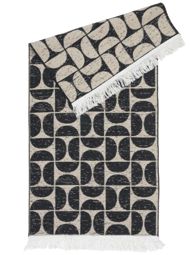 Efloor Dywan Kilim Modern 60x120cm Pure Czarny