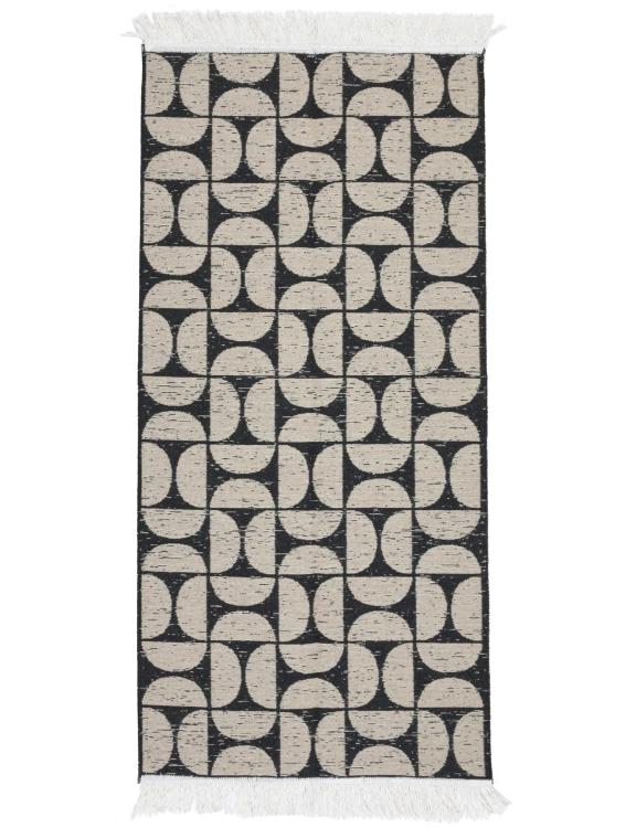 Efloor Dywan Kilim Modern 60x120cm Pure Czarny