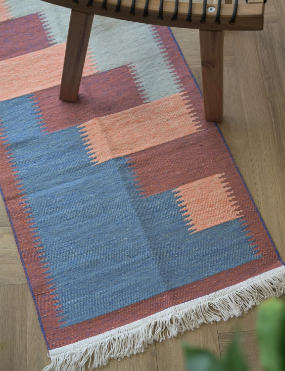 Efloor Dywan Kilim Modern 60x120cm Pop Art Wielokolorowy
