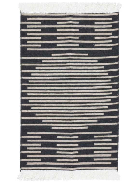 Efloor Dywan Kilim Modern 50x80cm Boho Czarny