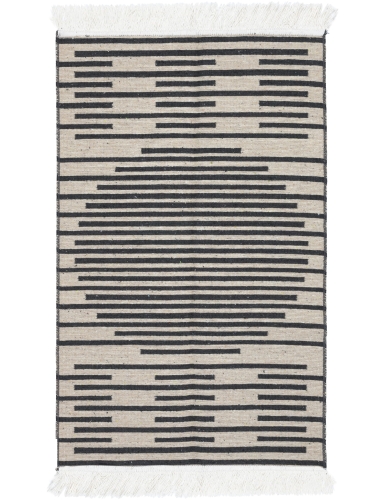 Efloor Dywan Kilim Modern 50x80cm Boho Czarny