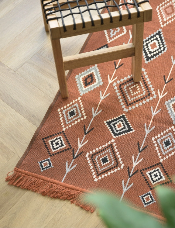 Efloor Dywan Kilim Nord 60x120cm Aztecki Terra