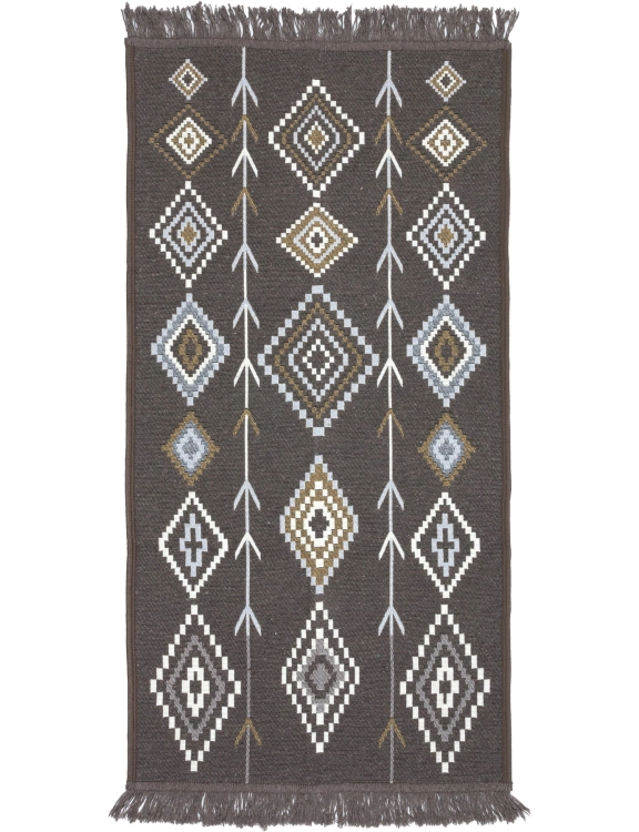 Efloor Dywan Kilim Nord 60x120cm Aztecki Brązowy