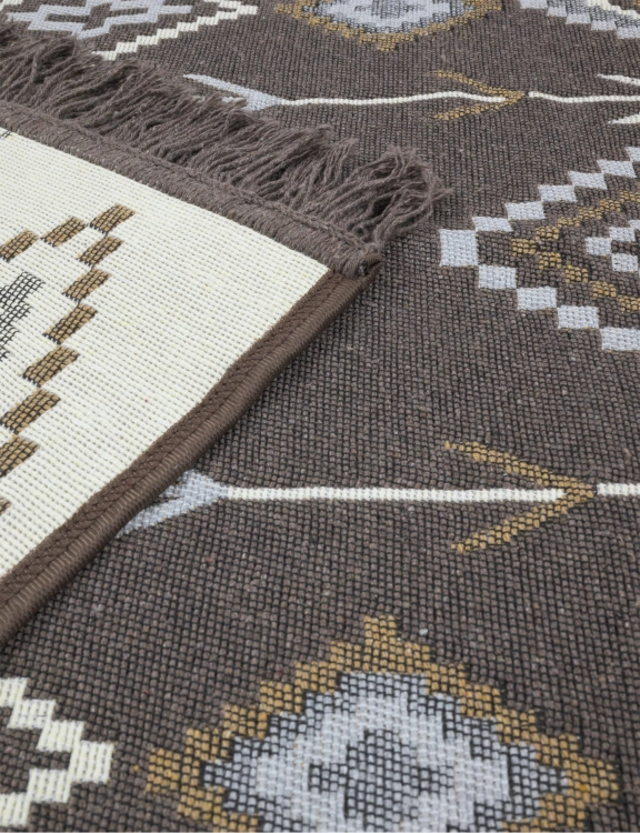 Efloor Dywan Kilim Nord 60x120cm Aztecki Brązowy