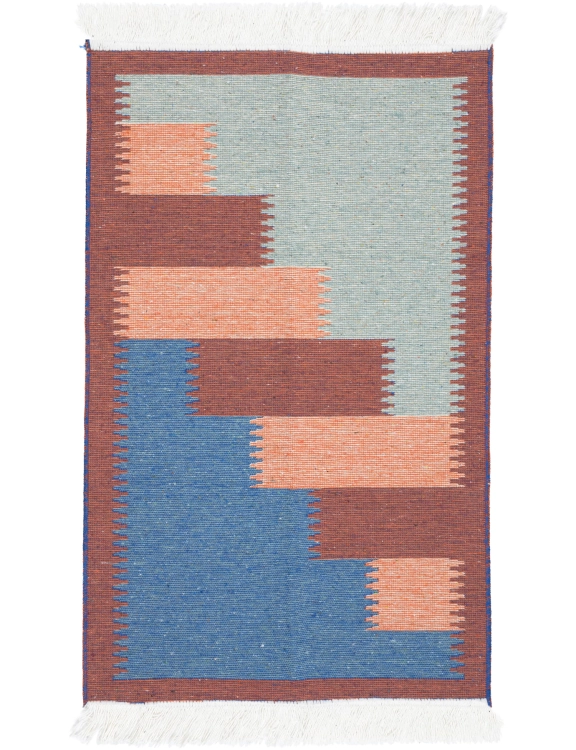 Efloor Zestaw 2szt Dywan Kilim Modern 50x80cm Pop Art Wielokolorowy