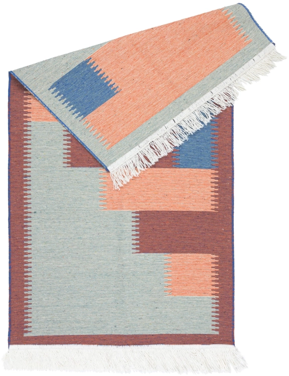 Efloor Zestaw 2szt Dywan Kilim Modern 50x80cm Pop Art Wielokolorowy