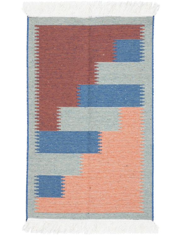 Efloor Zestaw 2szt Dywan Kilim Modern 50x80cm Pop Art Wielokolorowy