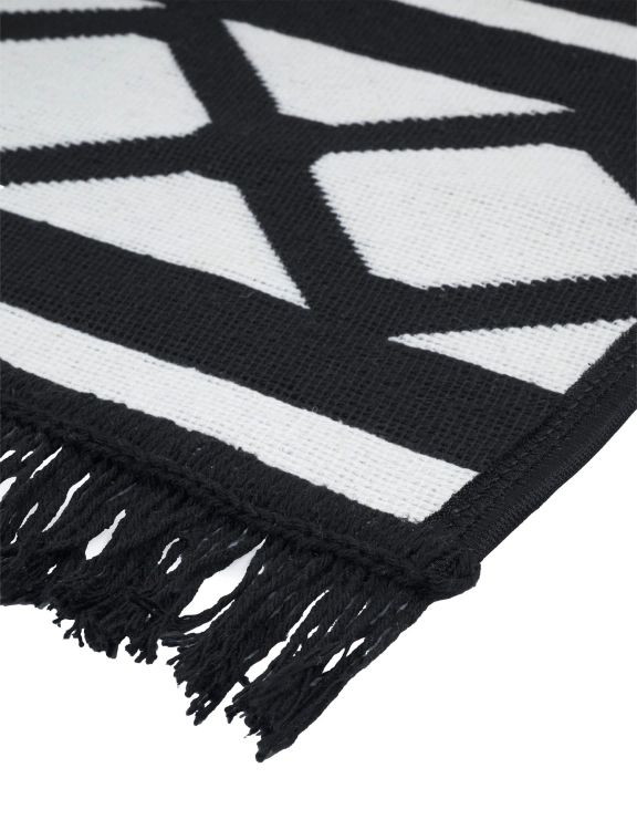 Efloor Zestaw 2szt Dywan Kilim Nord 60x120cm Grecki Czarny
