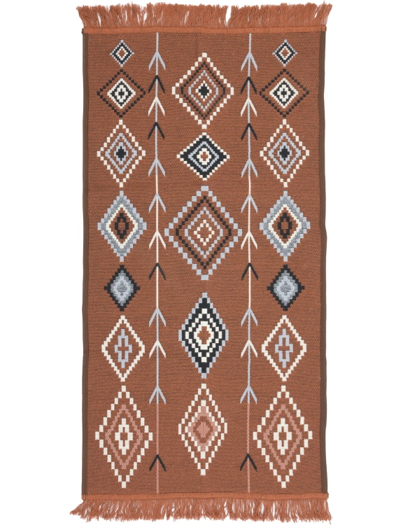 Efloor Zestaw 2szt Dywan Kilim Nord 60x120cm Aztecki Terra