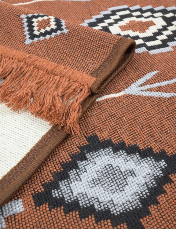Efloor Zestaw 2szt Dywan Kilim Nord 60x120cm Aztecki Terra