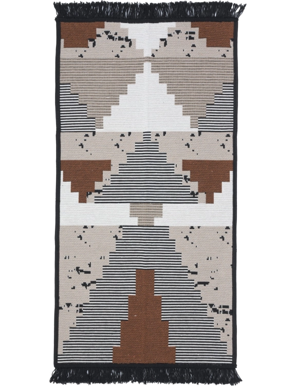 Efloor Zestaw 2szt Dywan Kilim Nord 60x120cm Nowoczesny Beżowy