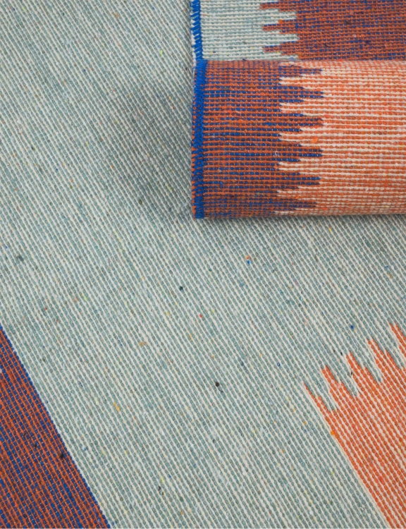Efloor Zestaw 2szt Dywan Kilim Modern 50x80cm + 60x120cm Pop Art Wielokolorowy