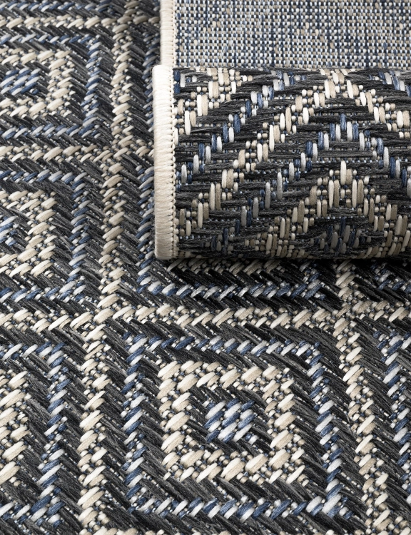 Efloor Dywan płasko tkany Tekla 120x170cm Romby Szary