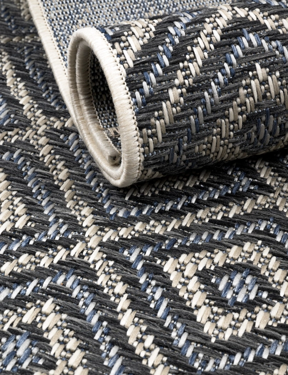 Efloor Dywan płasko tkany Tekla 120x170cm Romby Szary