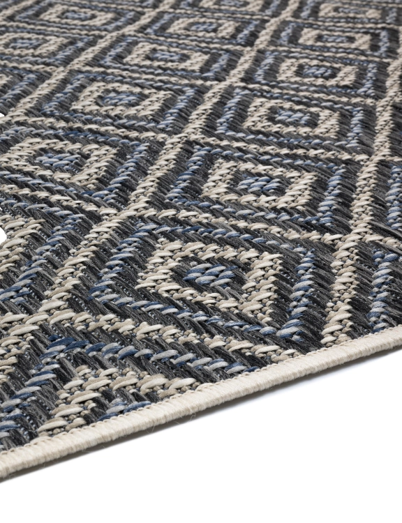 Efloor Dywan płasko tkany Tekla 120x170cm Romby Szary