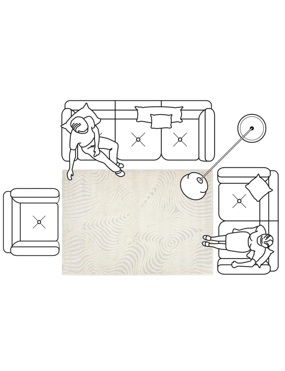 Efloor Dywan Boho Cora 160x230cm Kremowy