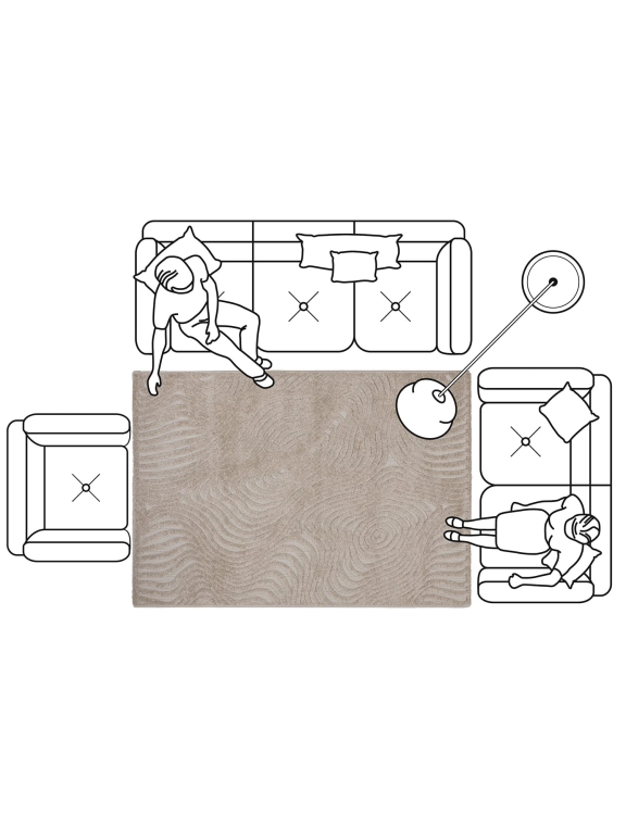 Efloor Dywan Boho Cora 160x230cm Beżowy