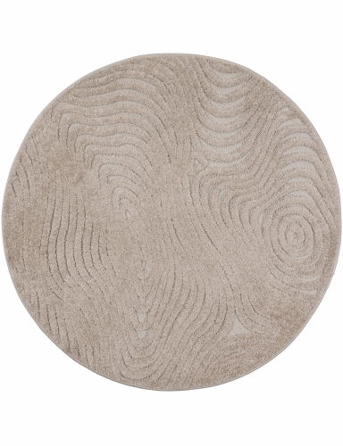Efloor Dywan Boho Cora Okrągły 120x120cm Beżowy