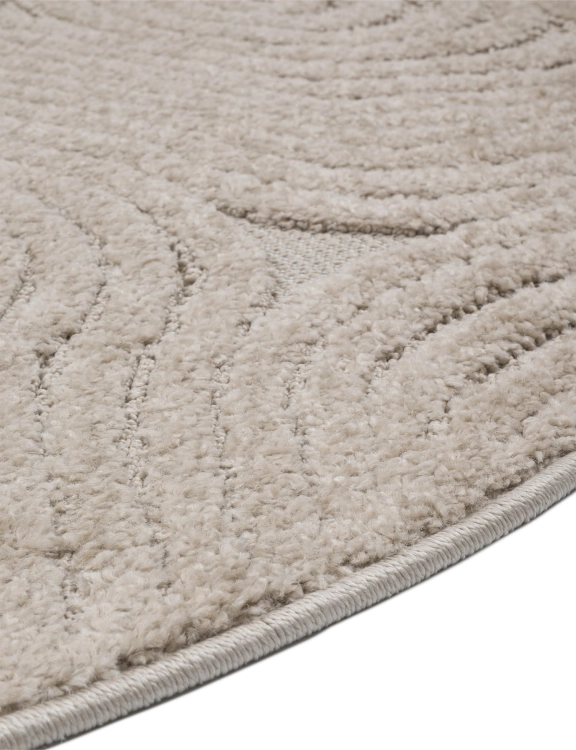 Efloor Dywan Boho Cora Okrągły 120x120cm Beżowy