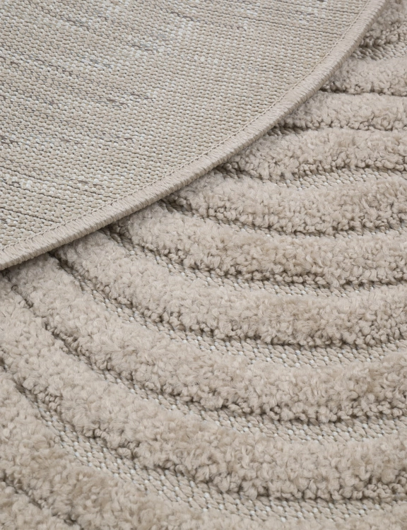 Efloor Dywan Boho Cora Okrągły 120x120cm Beżowy