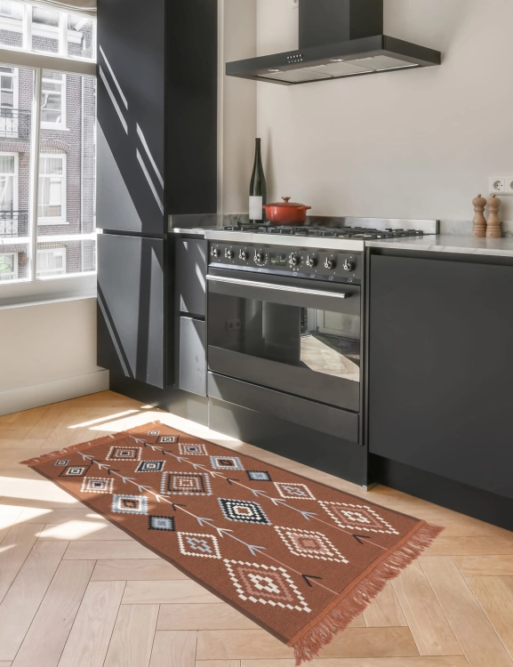 Efloor Dywan Kilim Nord 60x120cm Aztecki Terra