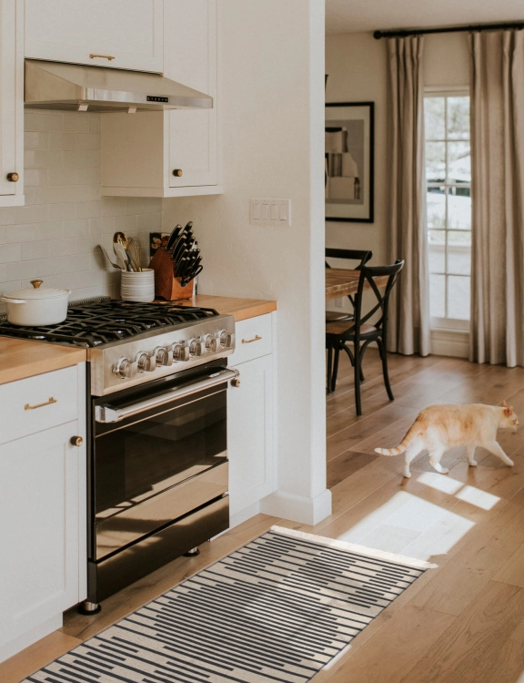 Efloor Dywan Kilim Modern 60x120cm Boho Czarny