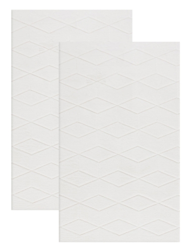 Efloor Zestaw 2szt Dywan Rabbit Prestige 60x100cm Kremowy