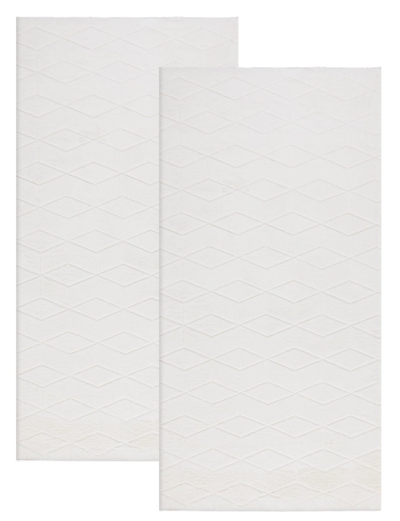 Efloor Zestaw 2szt Dywan Rabbit Prestige 70x140cm Kremowy
