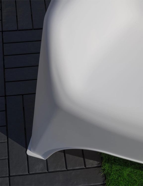 Efloor Fotel Ogrodowy Dumbo Biały