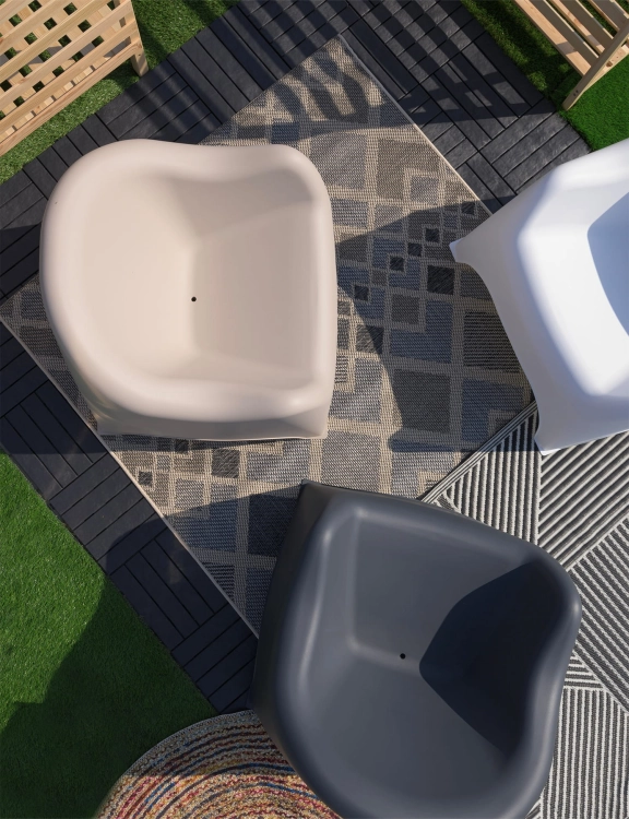 Efloor Fotel Ogrodowy Dumbo Beżowy