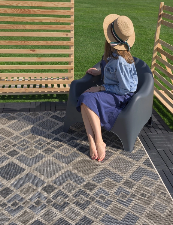 Efloor Fotel Ogrodowy Dumbo Szary